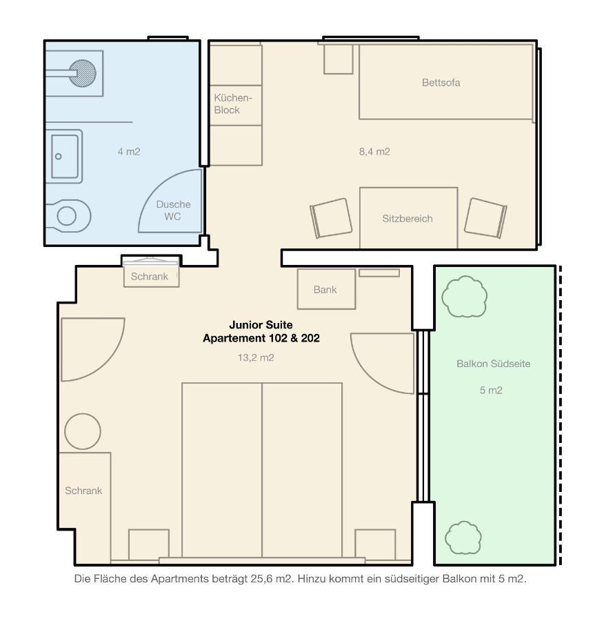 Hotel & Suites Glueck Auf 迈尔霍芬 外观 照片